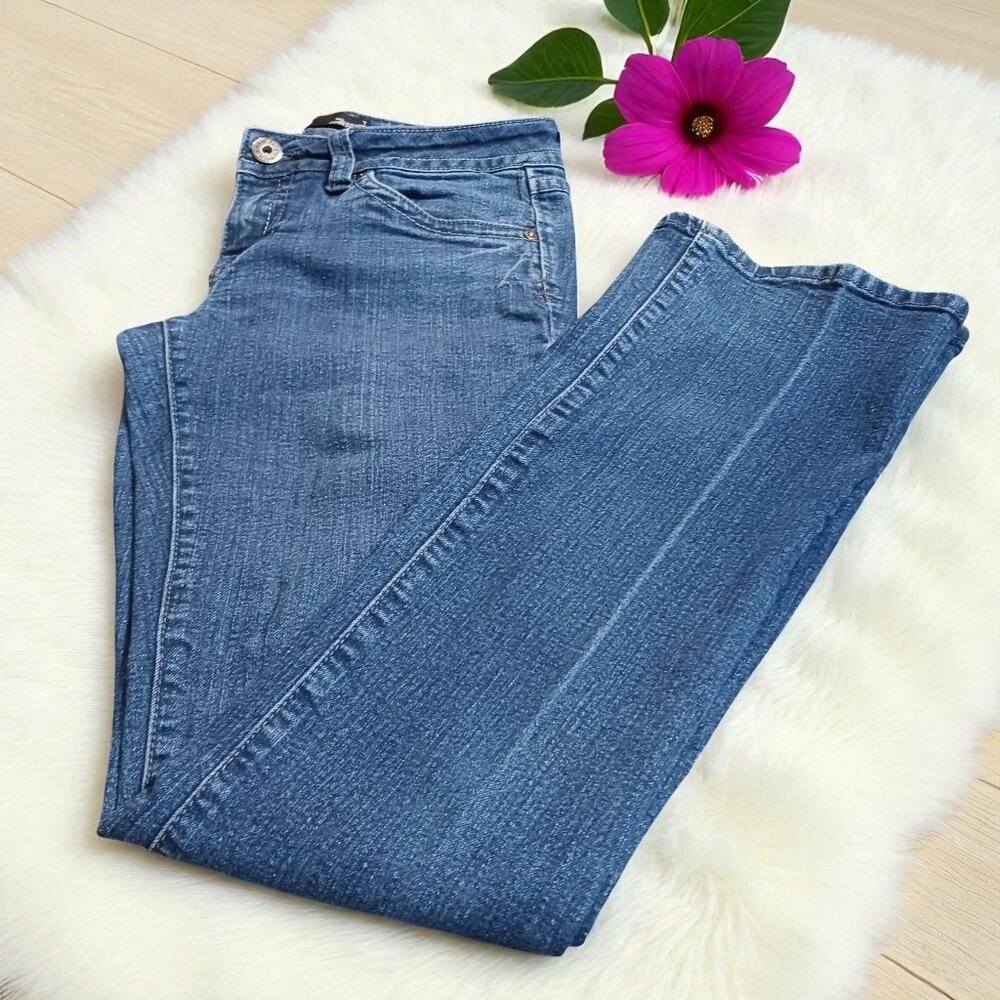AuthenticY2K Bongo Tokyo Low Rise Bootcut Jeans Size 7 Stretch Denim 2000s Style